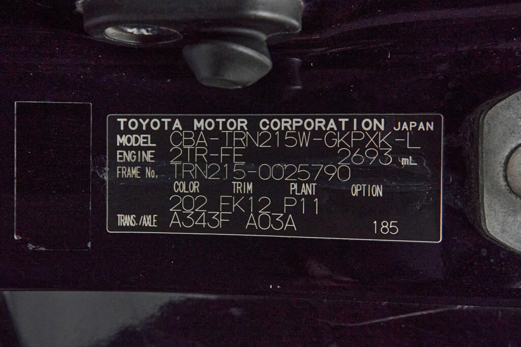 2008 Toyota Hilux Surf