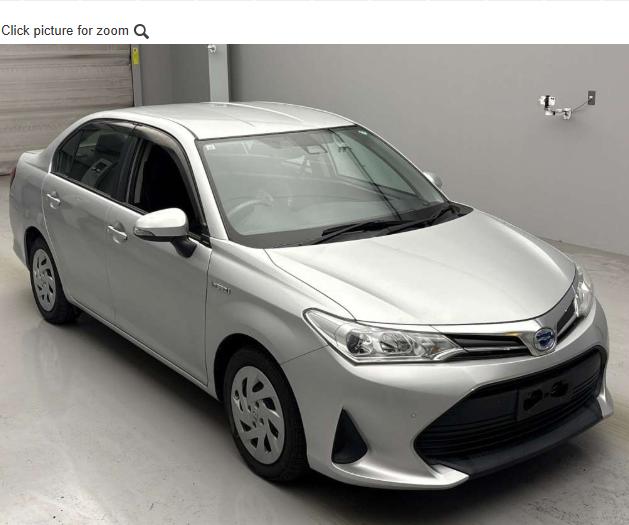 2019 Toyota Axio Hybrid