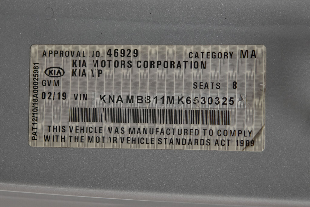2019 KIA Carnival