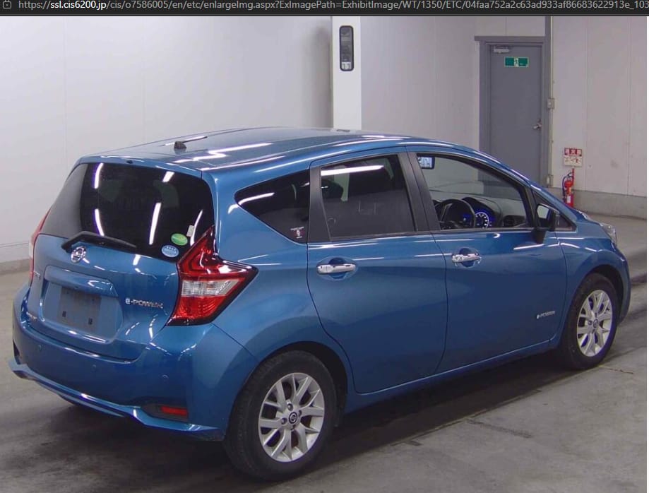 2019 Nissan Note E-Power