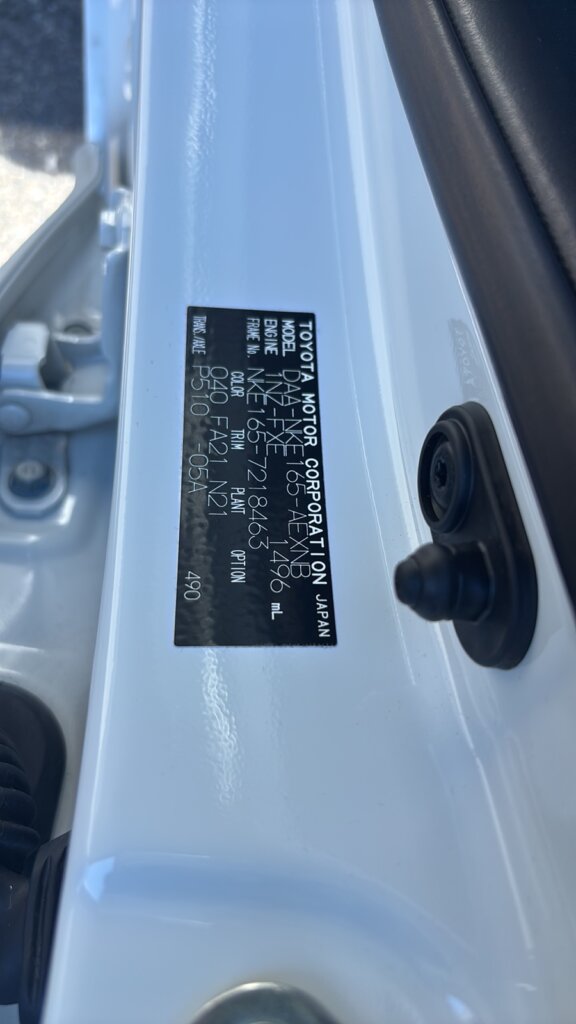 2019 Toyota Axio Hybrid