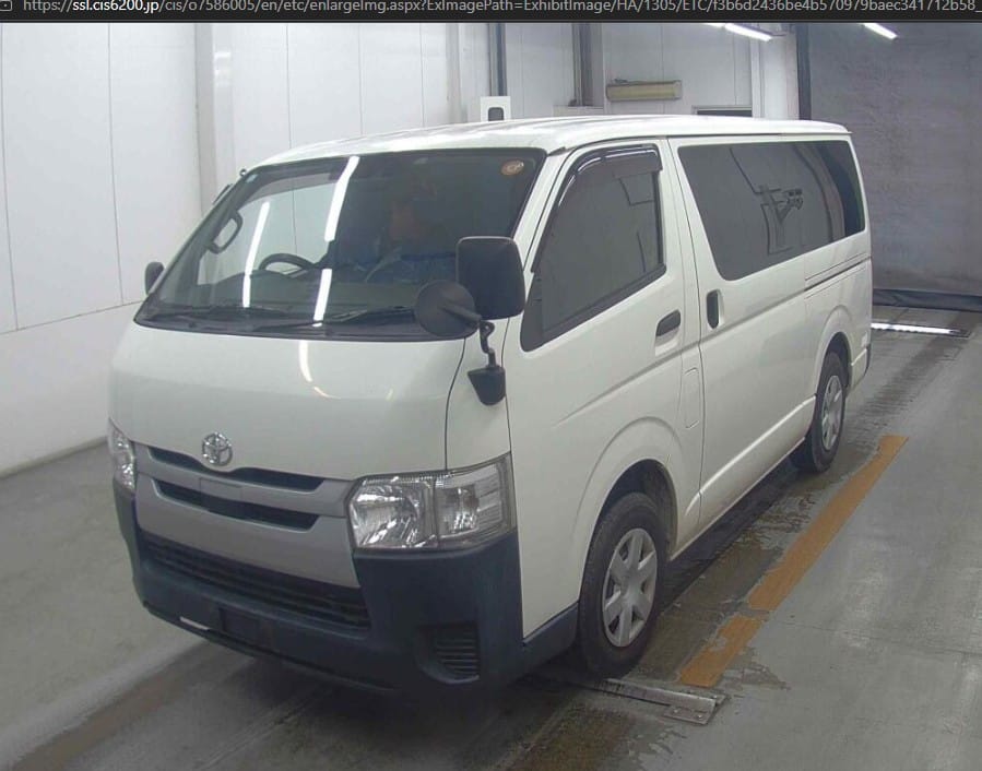 2019 Toyota Hiace DX
