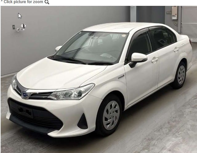 2019 Toyota Axio Hybrid